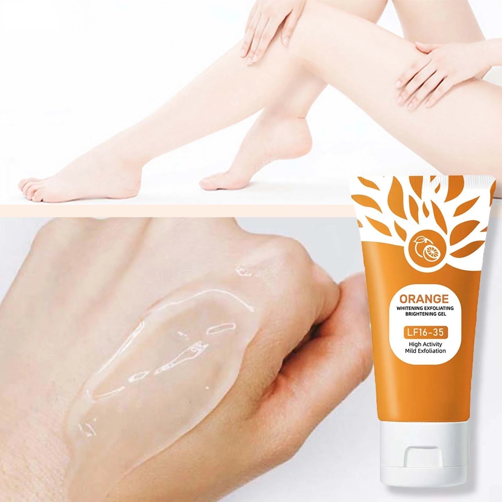 Orange Exfoliating Gel for Face & Body