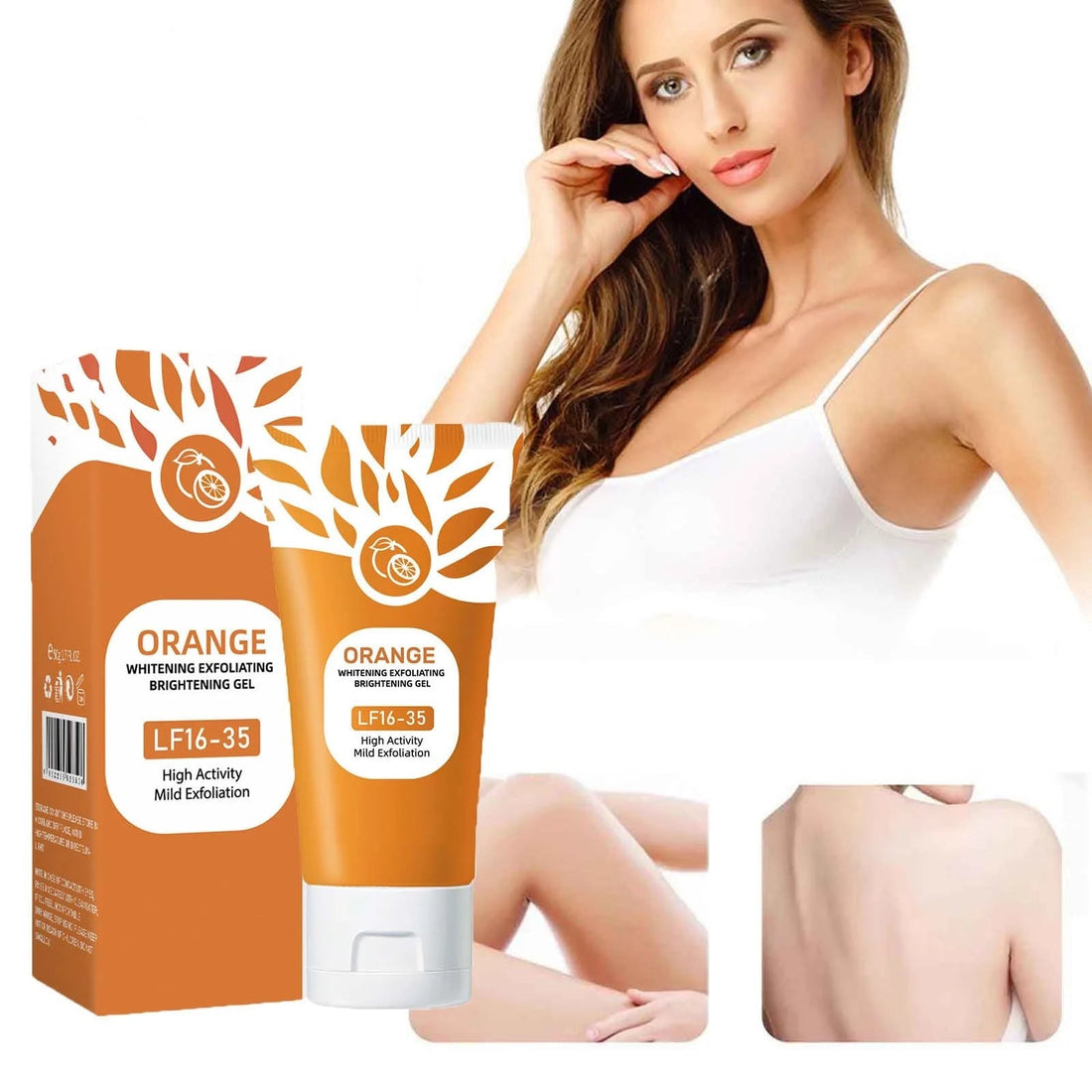 Orange Exfoliating Gel for Face & Body
