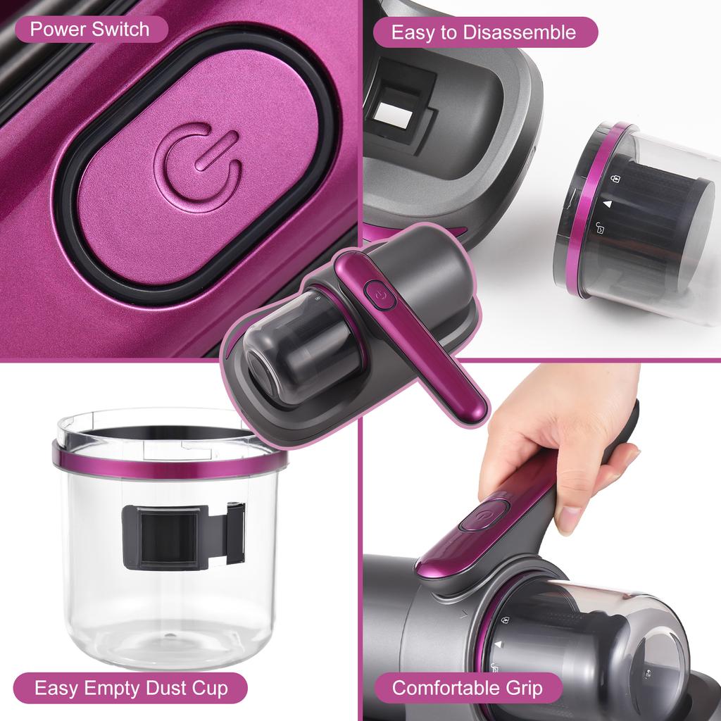 UV Anti-Dust Mite Bed Vacuum Cleaner